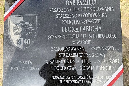 Posadzono Dęby Pamięci w ramach Programu "Katyń"