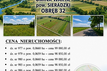 WYKAZ NIERUCHOMOŚCI PRZEZNACZONYCH DO SPRZEDAŻY